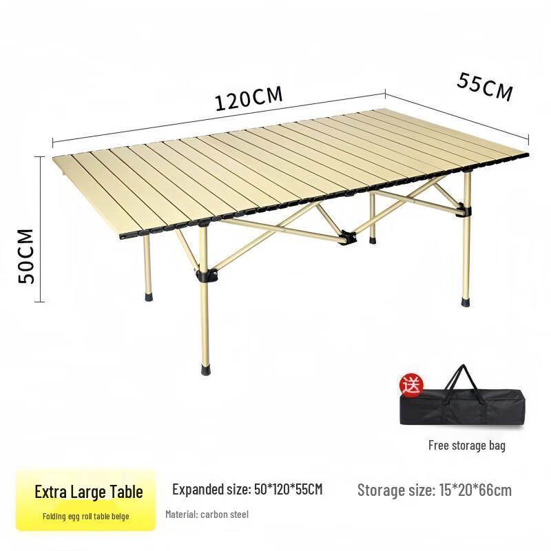Outdoor Camping Folding Table and Chair Set
