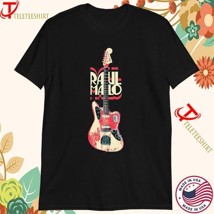 Raul Malo Guitar Gift For Fans Heavy Cotton Black T Shirt S-5XL TT701 Unisex T-Shirt