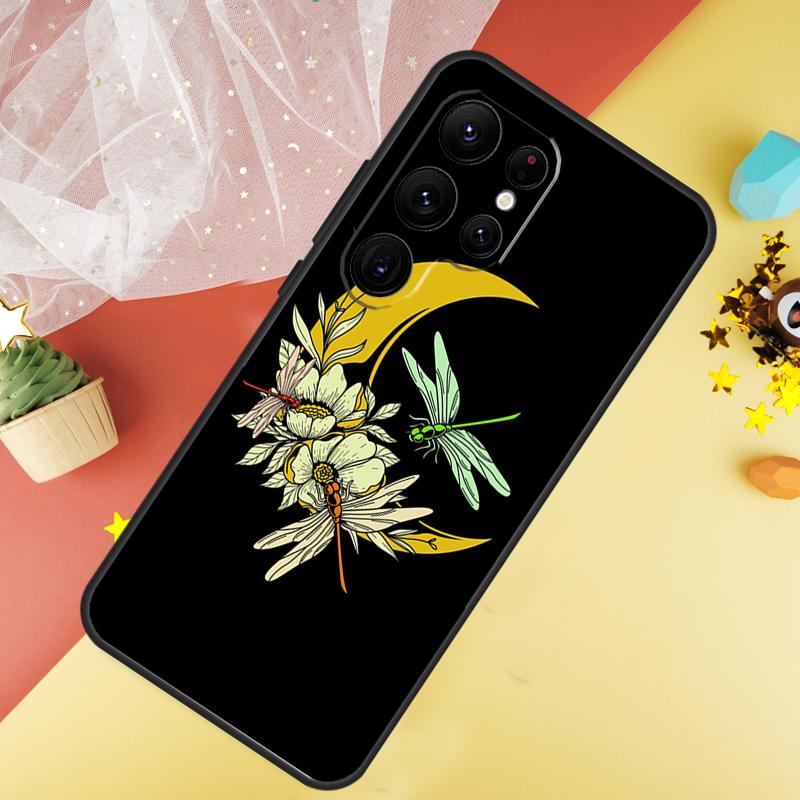 Libellen Handyhülle Für Samsung Galaxy S26 S25 Ultra S23 S21 S20 S22 S24 FE S10 Plus Hülle Coque