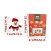 Crochet Christmas Kit DIY Knitting Set Holiday Decor Doll Knitting Kit For Adults Teens DIY Enthusiasts Beginners Craft Lovers