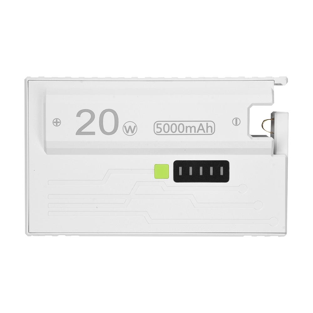 1 Stück 21700 Akkufach 20W Schnellladung Mobile Power Case Dual-Modus Unterstützung kleiner Strom kommt mit Auswerferstecker