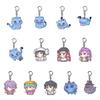 Aesthetic Keychains Purse Handbag Backpacks Bag Pendant Charm Music Idol Keychains Charm Car Keyring for Women Girls