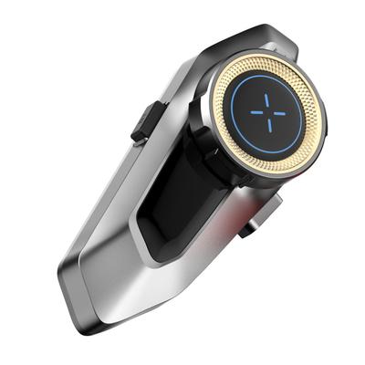 Hysnox H10 Motorcycle Helmet Intercom 10-Person Group Intercom Up To 2000M CVC Noise Reduction