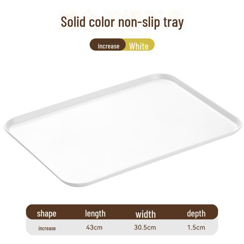 

Пластиковый прямоугольный поднос для чая в скандинавском стиле для дома, гостиной, ресторана или детского сада