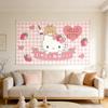 MultiSize HHello Kitty Festival Tapestry for Bedroom Living Room Dorm Home Decor Party Daily Use High Quality Print Design