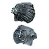 Western Styles Belt Buckle with Indian Tribal Pattern For Casual And Formal Wear Women Men Unisex Belt Clasp Accessory