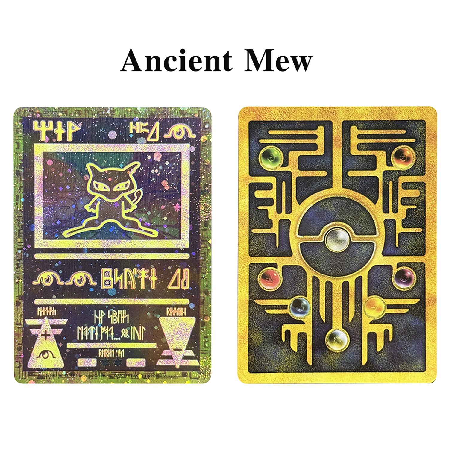 High-Quality Ptcg High-Quality Mew Vintage style High-Quality Egypt High-Quality Card High-Quality Single High-Quality Foil High-Quality Game