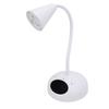 Gooseneck Nail Lamp Round Base Desktop Gooseneck Nail Light Quick Drying Nai Dryer with 3pcs Lamp Ch