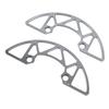 Cycle Chainring Guard Aluminum Alloy 104BCD Cycle Sprocket Protector for 38 to 40T Positive Negative Teeth Mountain