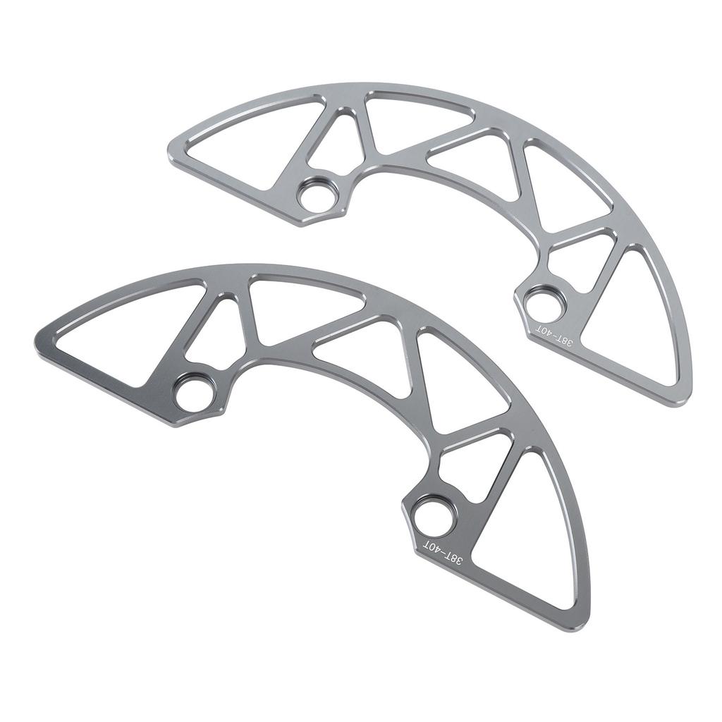 Cycle Chainring Guard Aluminum Alloy 104BCD Cycle Sprocket Protector for 38 to 40T Positive Negative Teeth Mountain