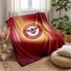 Brentford Football Print Flannel Blanket, Soft Warm Lightweight Throw Blanket for Sofa Bed Camping