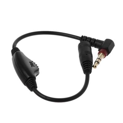 3,5-mm-Klinken-AUX-Stecker auf Buchse, Adapter-Verlängerungskabel, Audio-Stereo-Kabel mit Lautstärkeregler, Kopfhörerkabel