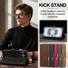 LC.IMEEKE For iPhone 17 Case Calf Texture PU Leather Stand Wallet Phone Cover