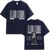 Y2k Hip Pop Tops ELADIO CARRION DON KBRN WORLD TOUR 2025 Merch  Fashion Pop Music Print Cotton Casual Loose Tshirt Unisex