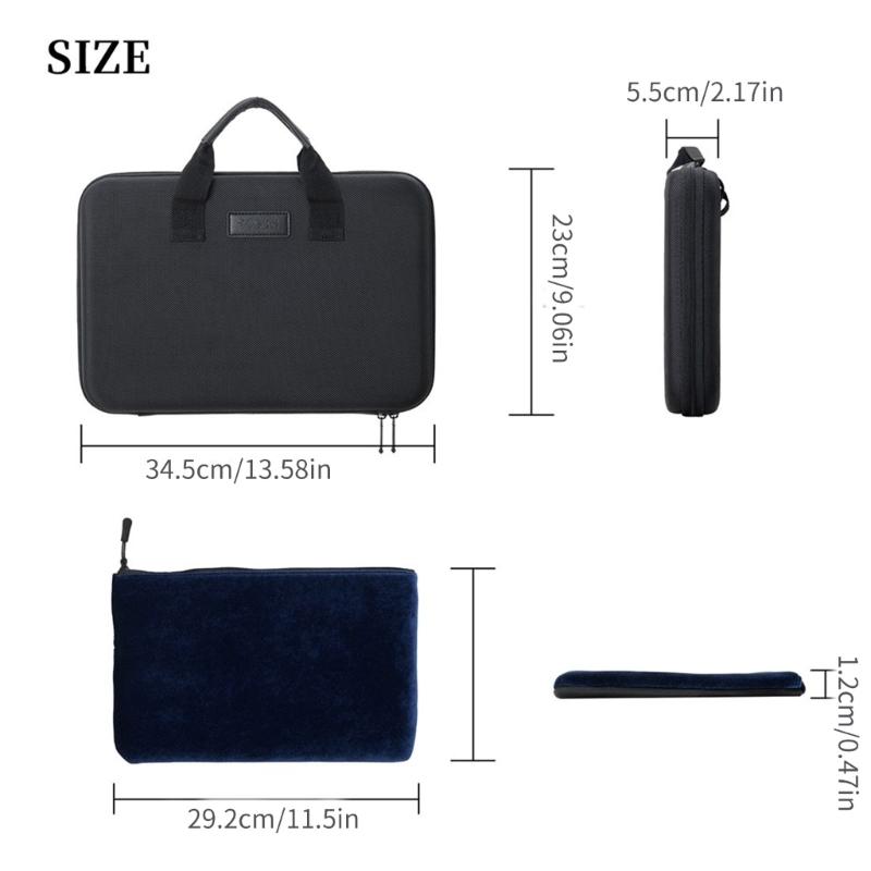 Saxophone Mouthpieces Case Oxfords Cloth Clarinet Mouthpieces Storage Box