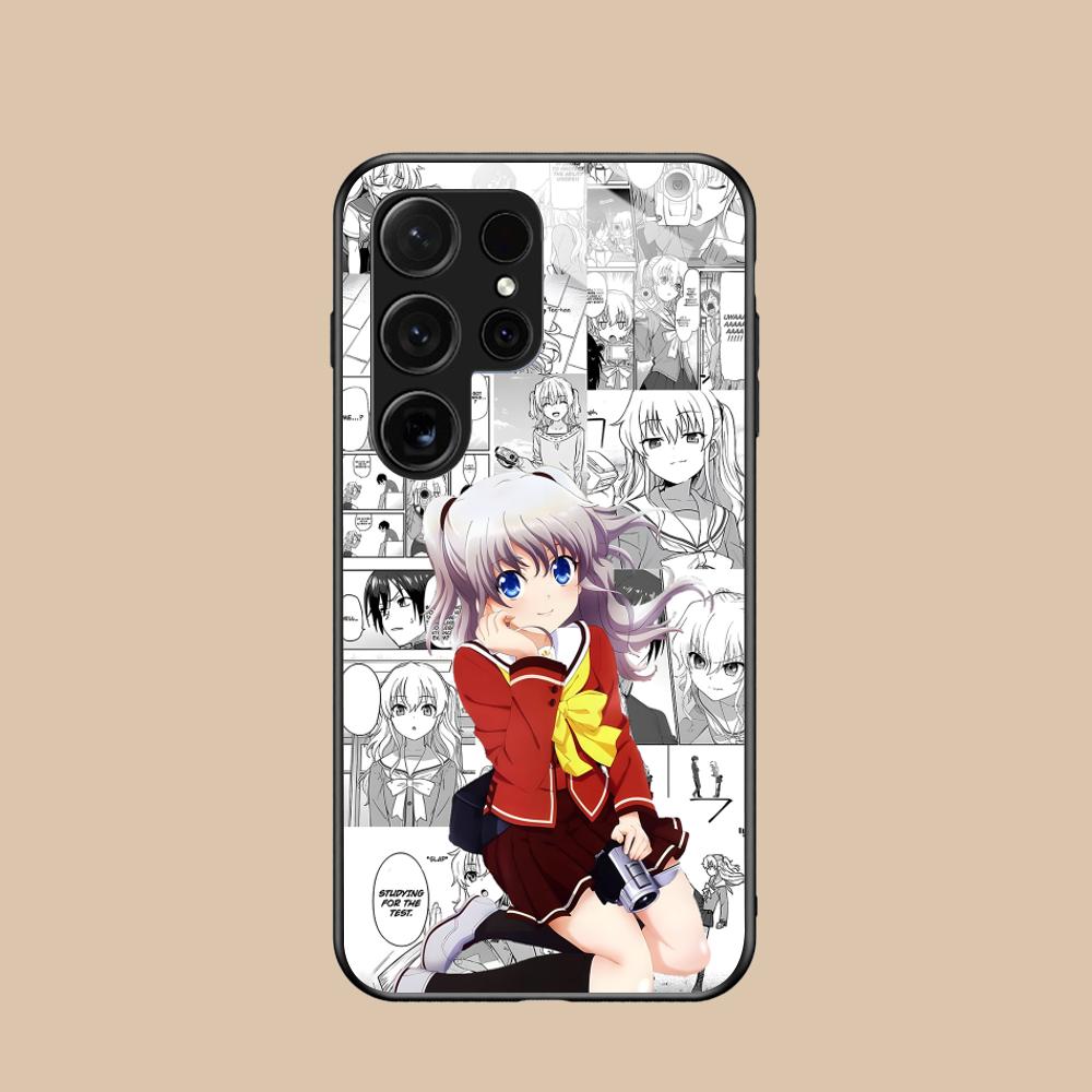 

Charlotte Tomori Nao Glass Mobile Phone Case for Samsung Galaxy A56 55 54 53 52 51 36 35 34 23 16 15 5G Colorful Cover Galaxy A32 5G