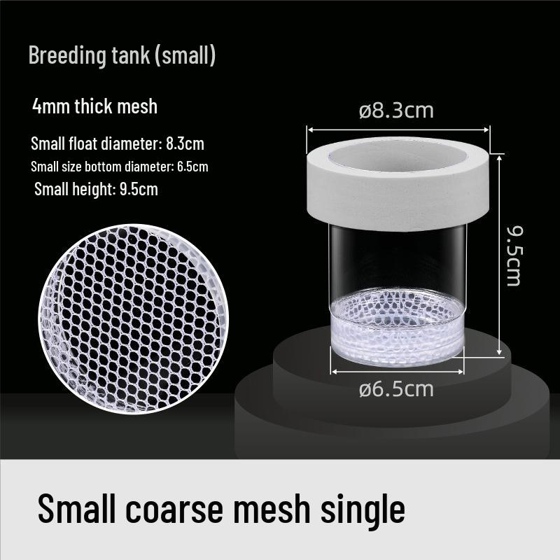 Guppy Breeding Box: Fish Isolation & Hatching Tank for Small Fish Fry & Mother Fish