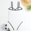 2025 Retro Solid Color One-Piece Swimsuit with Skirt - Bestseller Conservative Swimwear