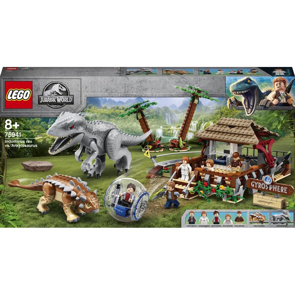 LEGO Jurský svět Indominus Rex vs. Ankylosaurus 75941