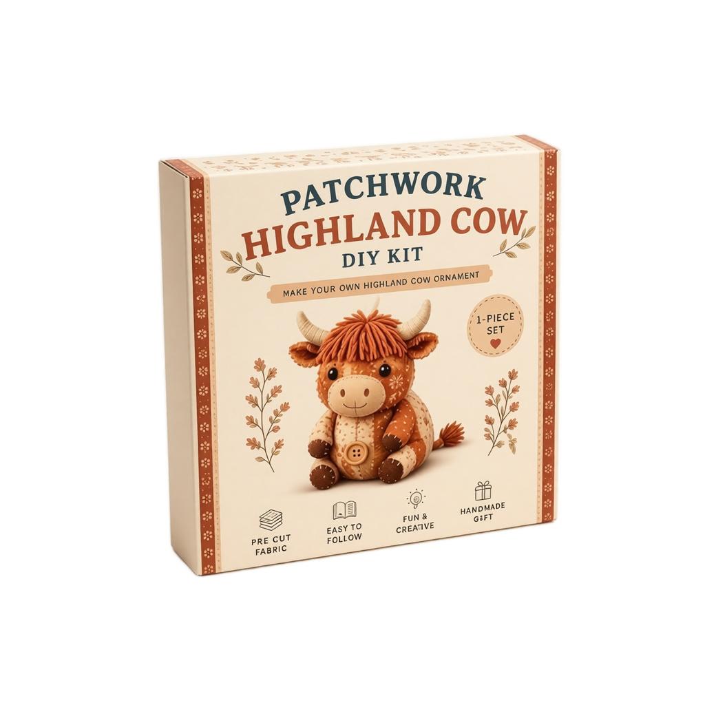 DIY Patchwork Animal Sewing Kit for Children