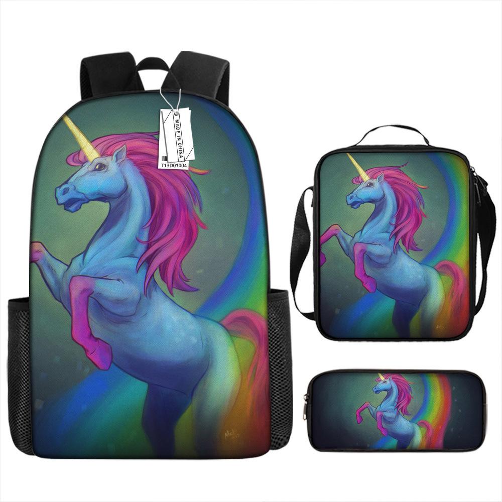Kindergarten children's school bag unicorn primary school bag small class large class boys and girls reduce the burden of backpack