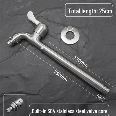 Stainless Steel Washing Machine Faucet