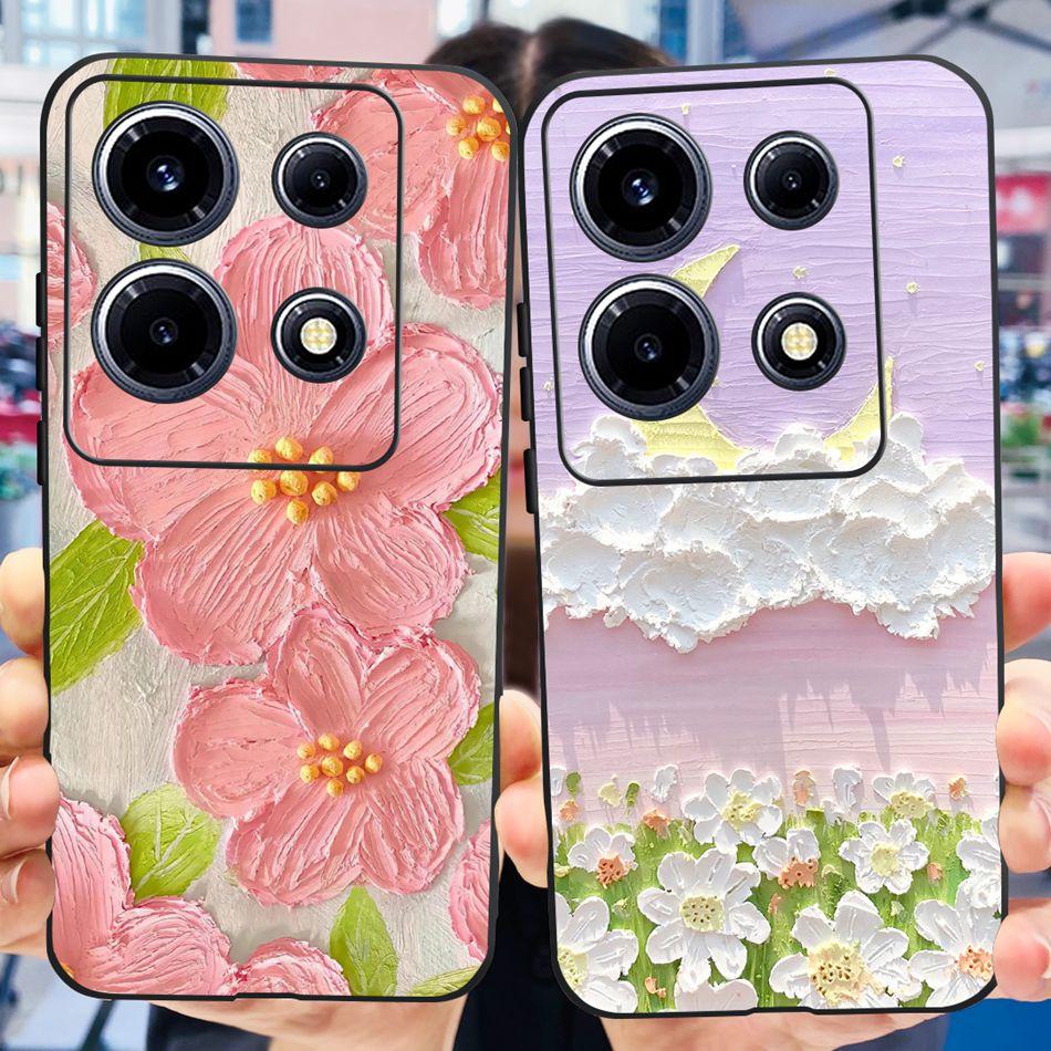For Infinix Note 30 VIP 2023 Case X6710 Fashion Elegant Painted Soft Silicon TPU Phone Back Cover For Infinix Note30 VIP 30VIP
