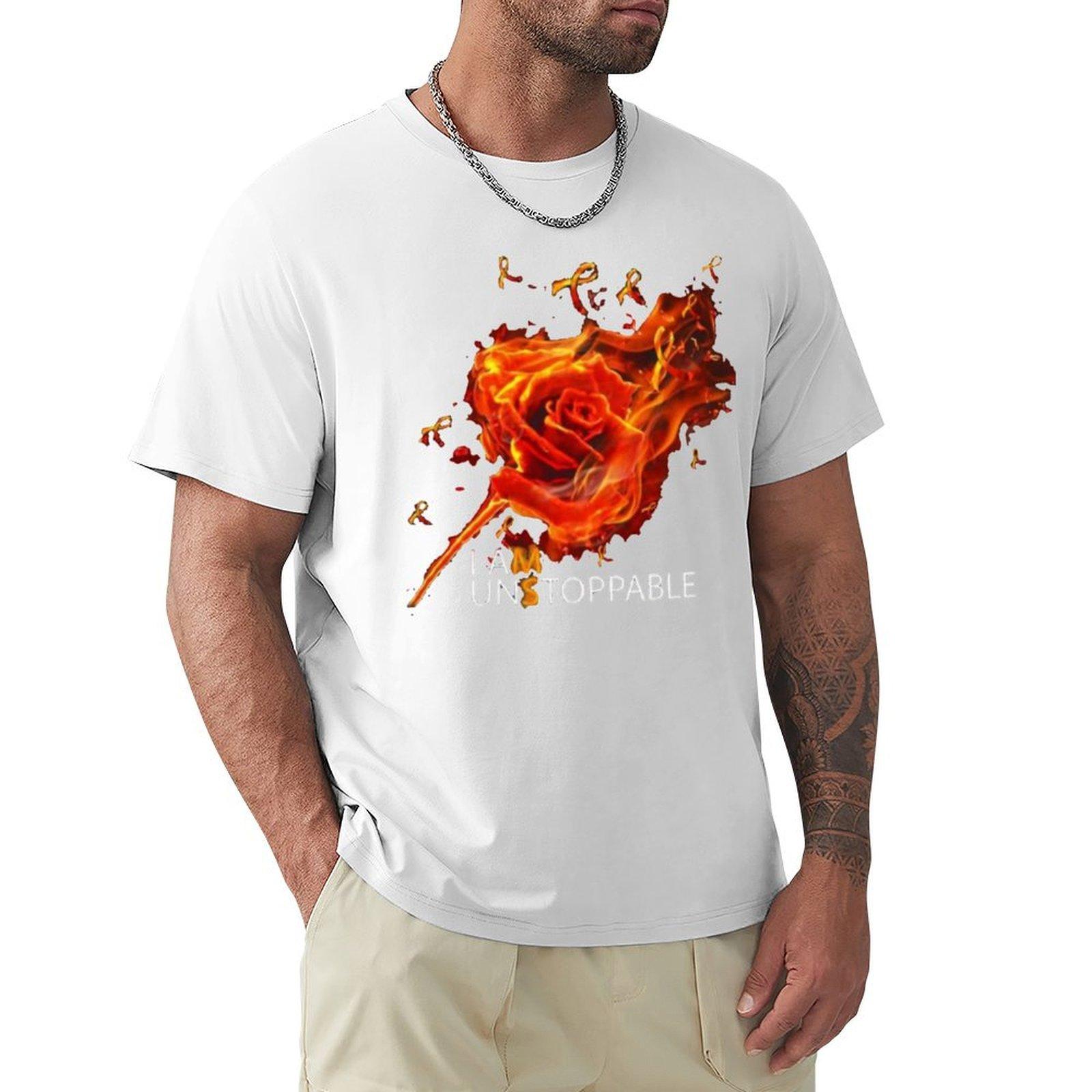 I am unstoppable MS TShirt Funny tshirt tshirts personalised Tshirts oversize t shirts for men cotton S