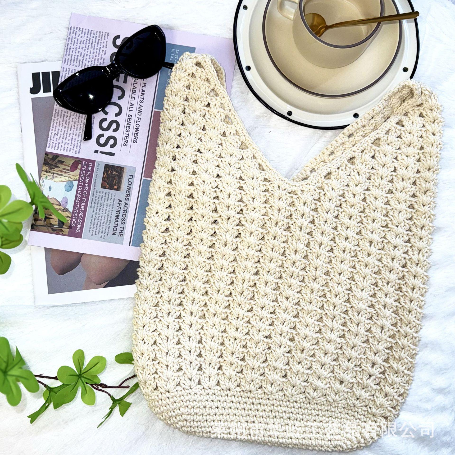 

Новая сумка-тоут Mori в литературном и художественном простом полом плетеном стиле, женская нишевая, в стиле отпуска, повседневная ленивая на плечо 30*26