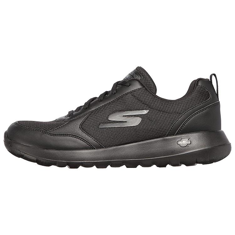 Skechers Go Walk Max Painted Sky Pure Black Men s 216166-BBK EU 39.5