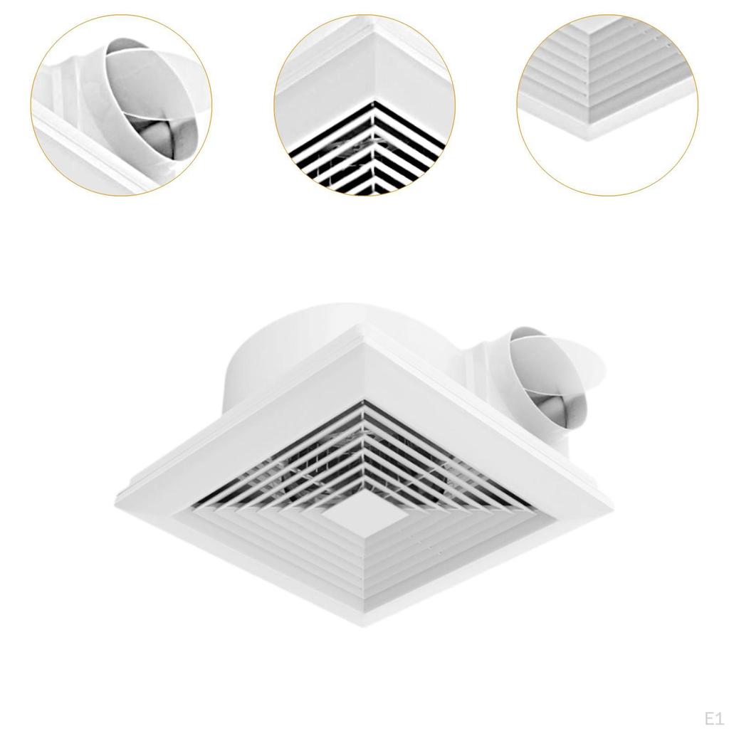Bathroom Exhaust Fan Efficient Portable Ventilation Fans Quiet Easy Installation