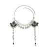 Waterdrop Tassel Hair Chains Ethnic Style Hairband Jewelry Trendy Forehead Chain  Women
