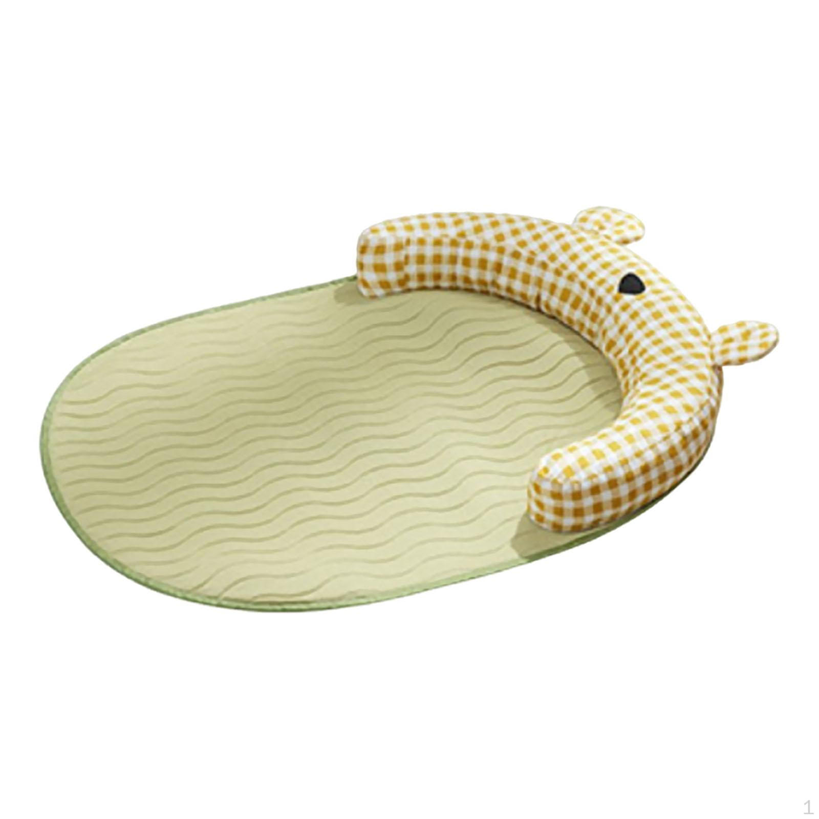 

Коврик-лежанка для кошек на лето с дышащим дизайном, мягкое гнездо для котят и жёлтый