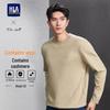 HLA Men's Chic Ageless Long Sleeve Round Neck Knit Sweater