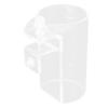 Fish Feeder Acrylic Aquarium Fish Tank Feeding Ring for Vertical and Horizontal Glass