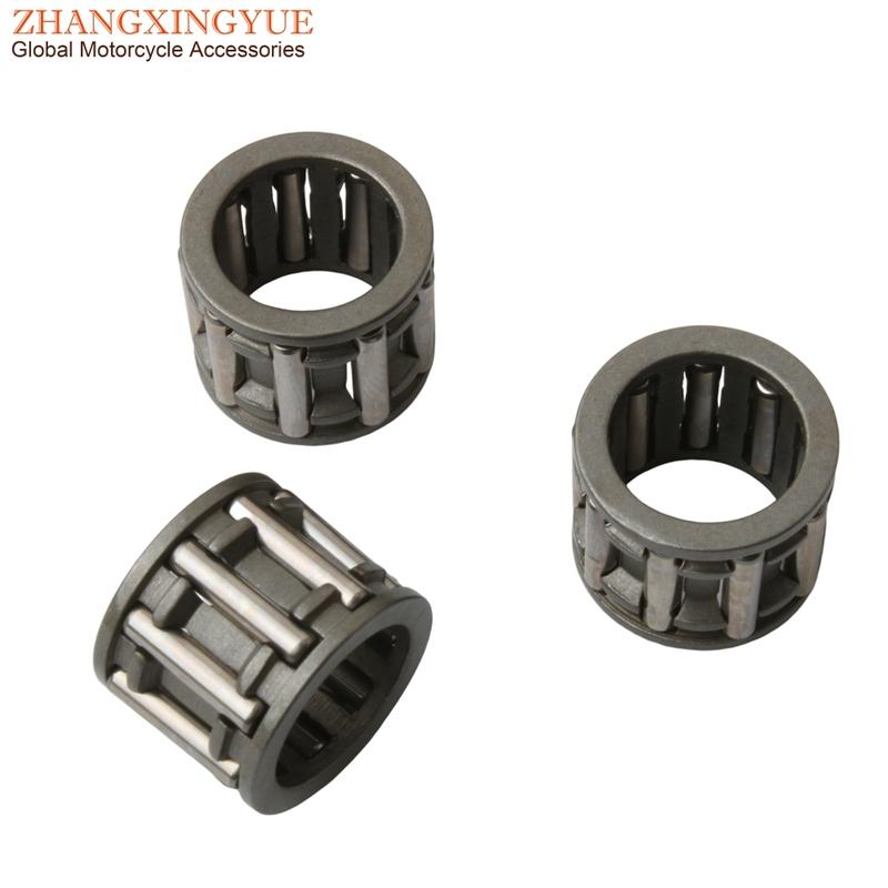 3pc 12x17x14mm Needle Bearing For Peugeot Buxy Django Limbo Looxor Ludix Sv Speedfight 2 TKR Vivacity XPS 50cc 2T Piston Pin