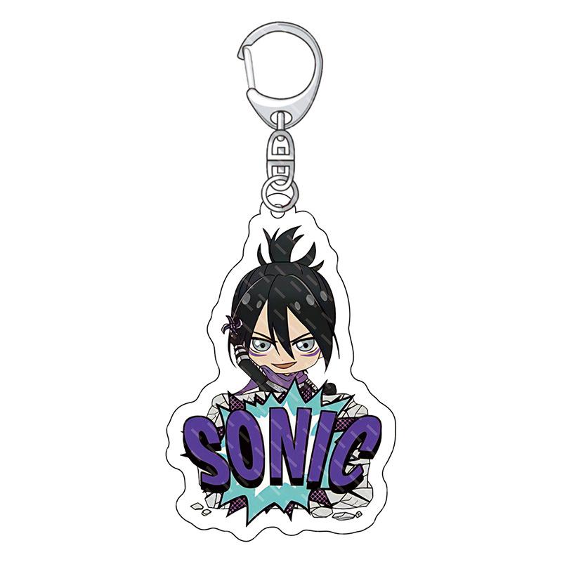 

Acrylic One Punch Man Anime Keychain Llavero Lovely Bag Charms Pendant Friends Gift Fans Fun Key Chain Cute Souvenir Kingring 6 cm