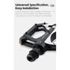 WEST BIKING Ultralight Bicycle Pedals Dual DU Sealed Bearings Nylon Anti-Slip 9/16" Universal Thread MTB  BMX Road Bike Parts