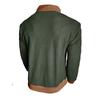 Men's Pullover Long Sleeved Stand Up Collar Sweatshirt Casual Collar Base Shirt