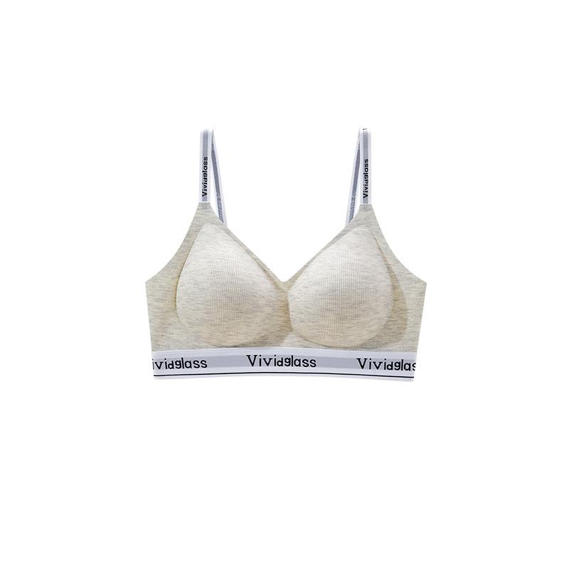 

Бесшовное нижнее белье Женский собирающий бюстгальтер Подтяжка груди Предотвращающий обвисание Бесшовный бюстгальтер Спортивный бюстгальтер Пуш-ап XL бежевый