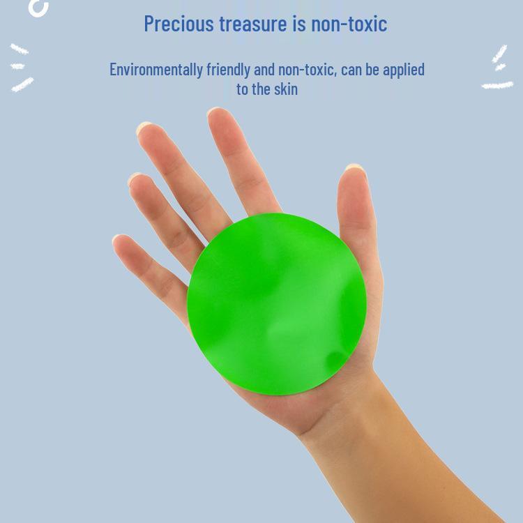 Large Red Polka Dot Self-Adhesive Round Stickers for Kindergarten Students