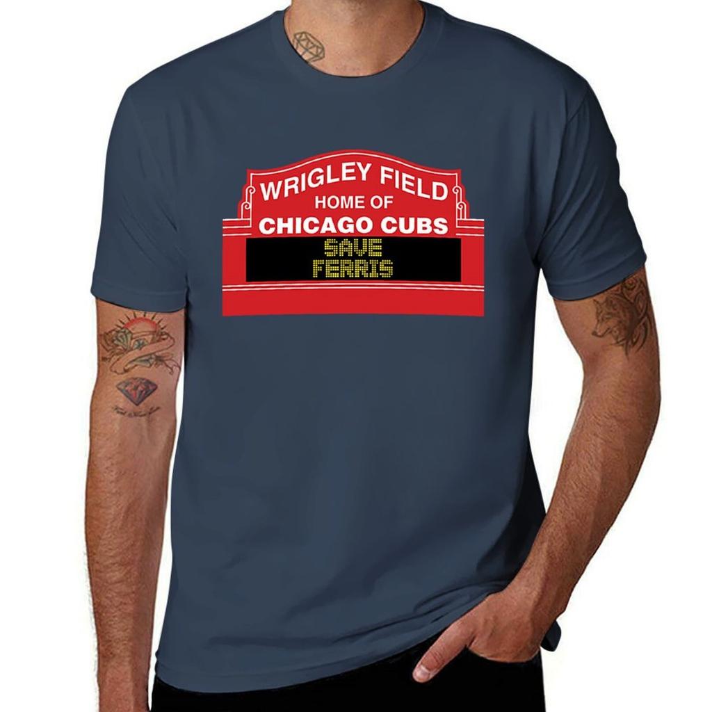 Save Ferris Wrigley Tshirt Casual Soft Cotton Short Sleeve Tee Tshirt