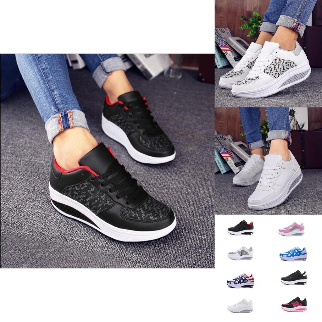 Elegant Casual Fashion Womens Running Sneakers With Premium Leather And Timeless Design