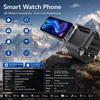 4G Smart Watch Phone UBABAI Android 12 4G Dual SIM 8GB+256GB WIFI GPS