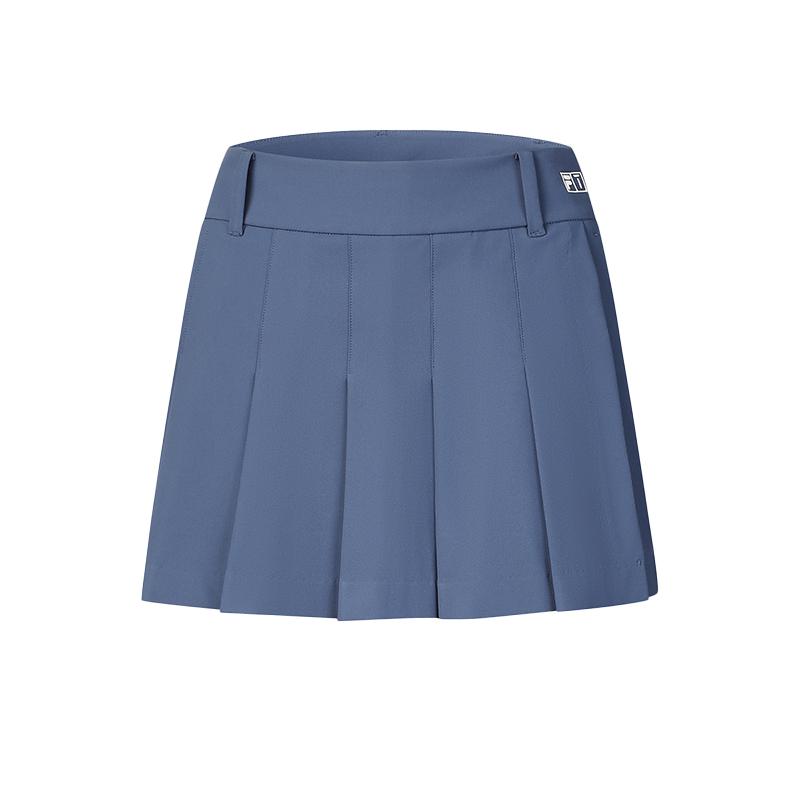 New FILA Casual Short Skirts Women's Deep Elegant Blue A11W445304FDB