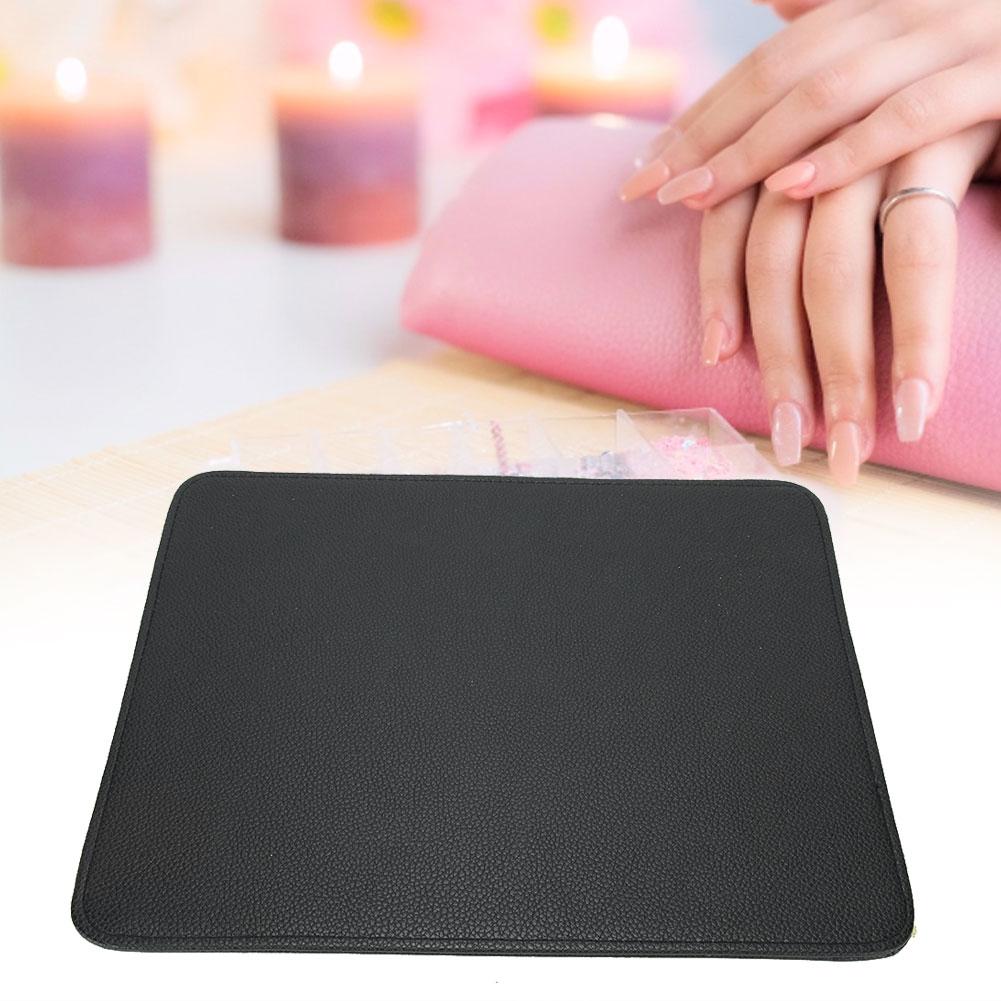 Nagelkunst-Tischmatte, Kissen, faltbar, waschbar, Maniküre-Schreibtischunterlage, Nagelstudio-Werkzeuge