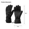 Winter Heated Gloves Waterproof Cold Weather Outdoor Sports USB Powered