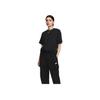 Nike Sportswear Logo Graphic Crew Neck Oversized Short Sleeve Drop Shoulder T-Shirt Women Tops Black FD4150-010