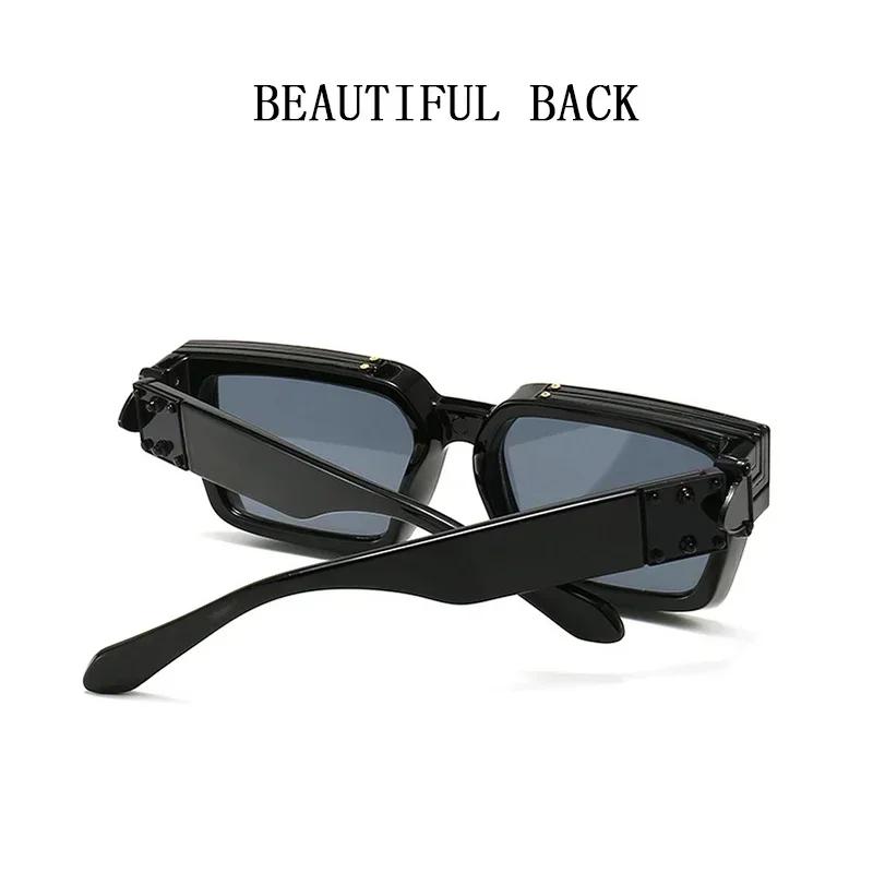 Square Oversized Millionaire Fashion Glasses Luxury Sunglasses For Men Vintage Sunglasses Women Fashion Glasses