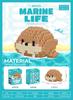 Penguin Sea Animals 3d Constructor Model Building Set Fish Mini Bricks Building Blocks Toy for Children Girls 7 to 10 Year Gifts